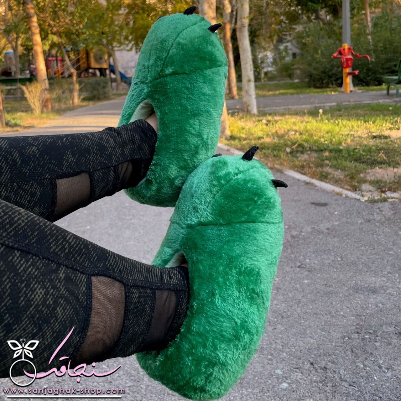 اسليپر دايناسور سبز