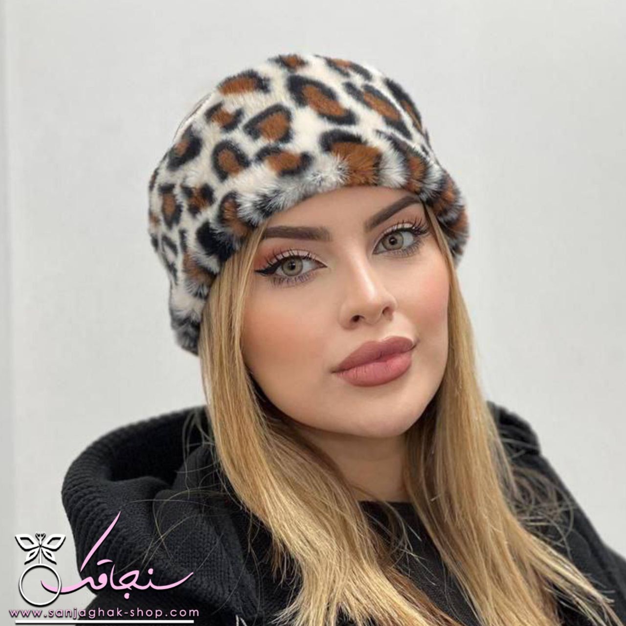 هدبند طرح روسی/سفيد پلنگی هدبند طرح روسی/سفيد پلنگی