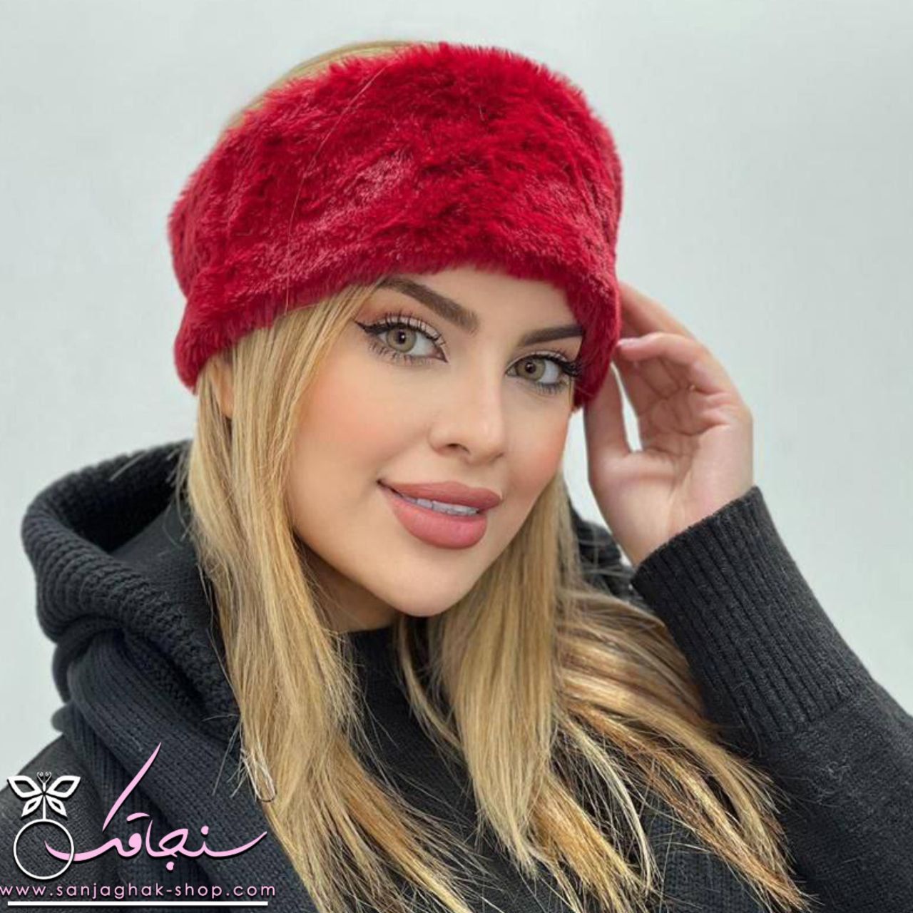 هدبند طرح روسی/قرمز هدبند طرح روسی/قرمز