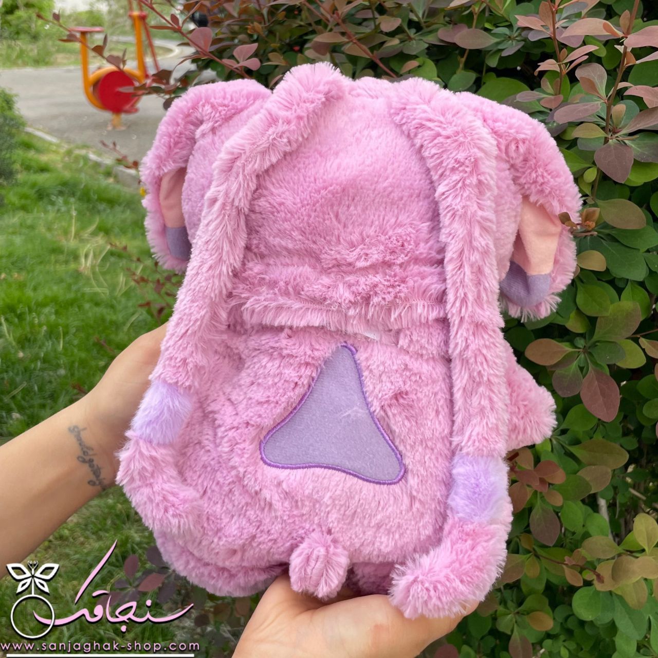 كيسه آب گرم استيچ صورتی(آنجل)