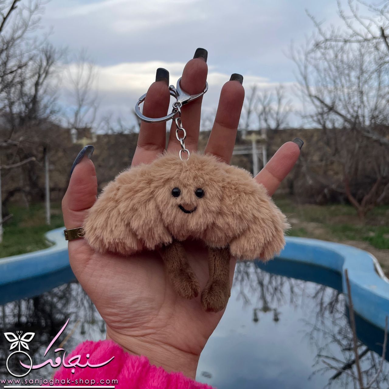 چارم بگ(جاكليدی/آويزكيف) كروسان اورجينال