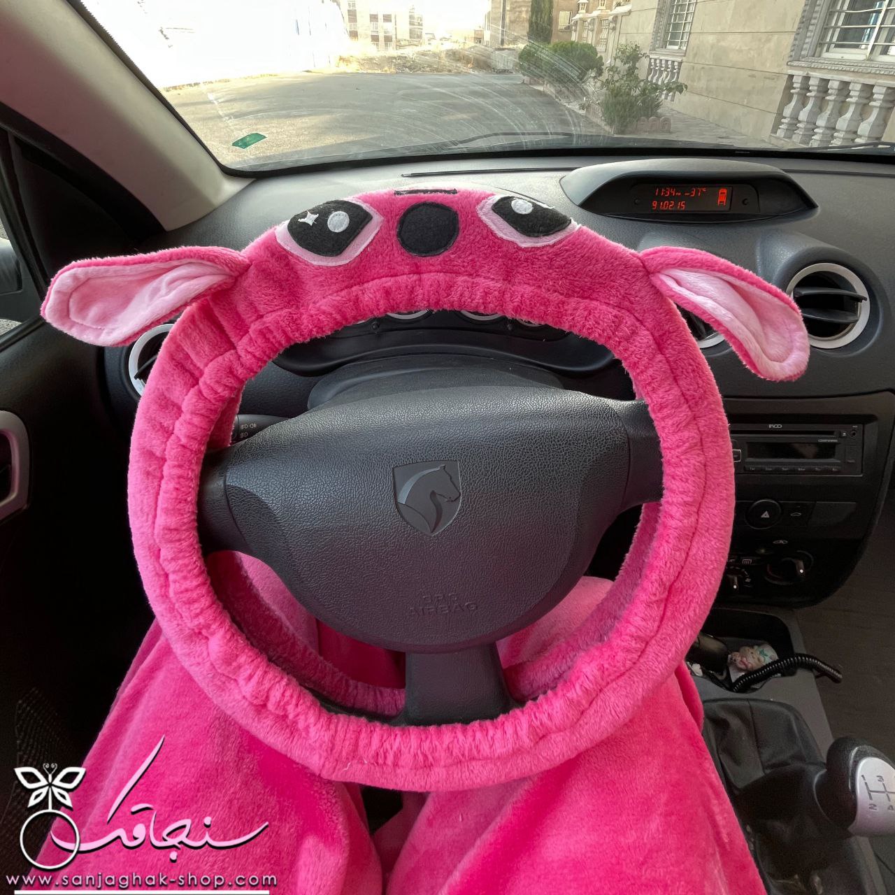 دورفرمان استيچ صورتی(آنجل)