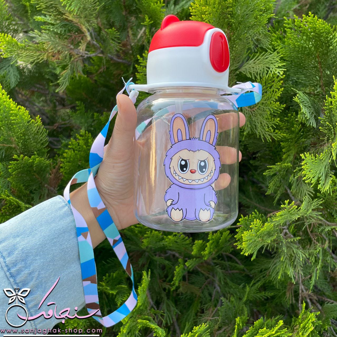 قمقمه لبوبو درب قرمز قمقمه لبوبو درب قرمز