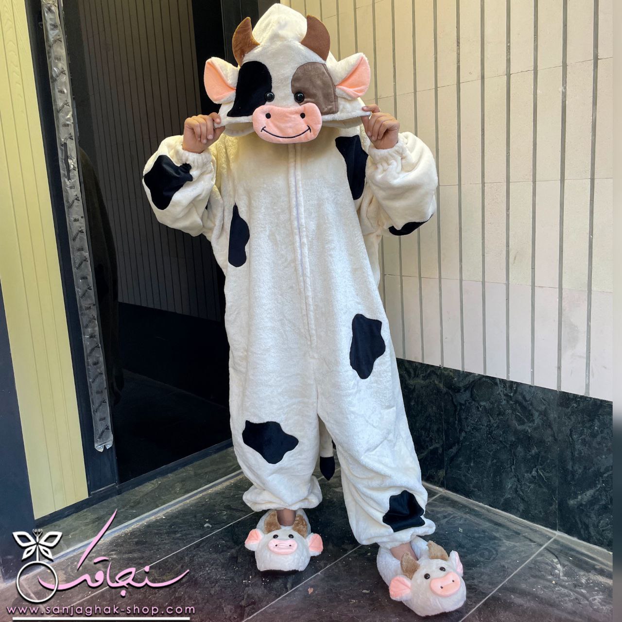 سرهمی طرح گاو (سفيدخال خالی)