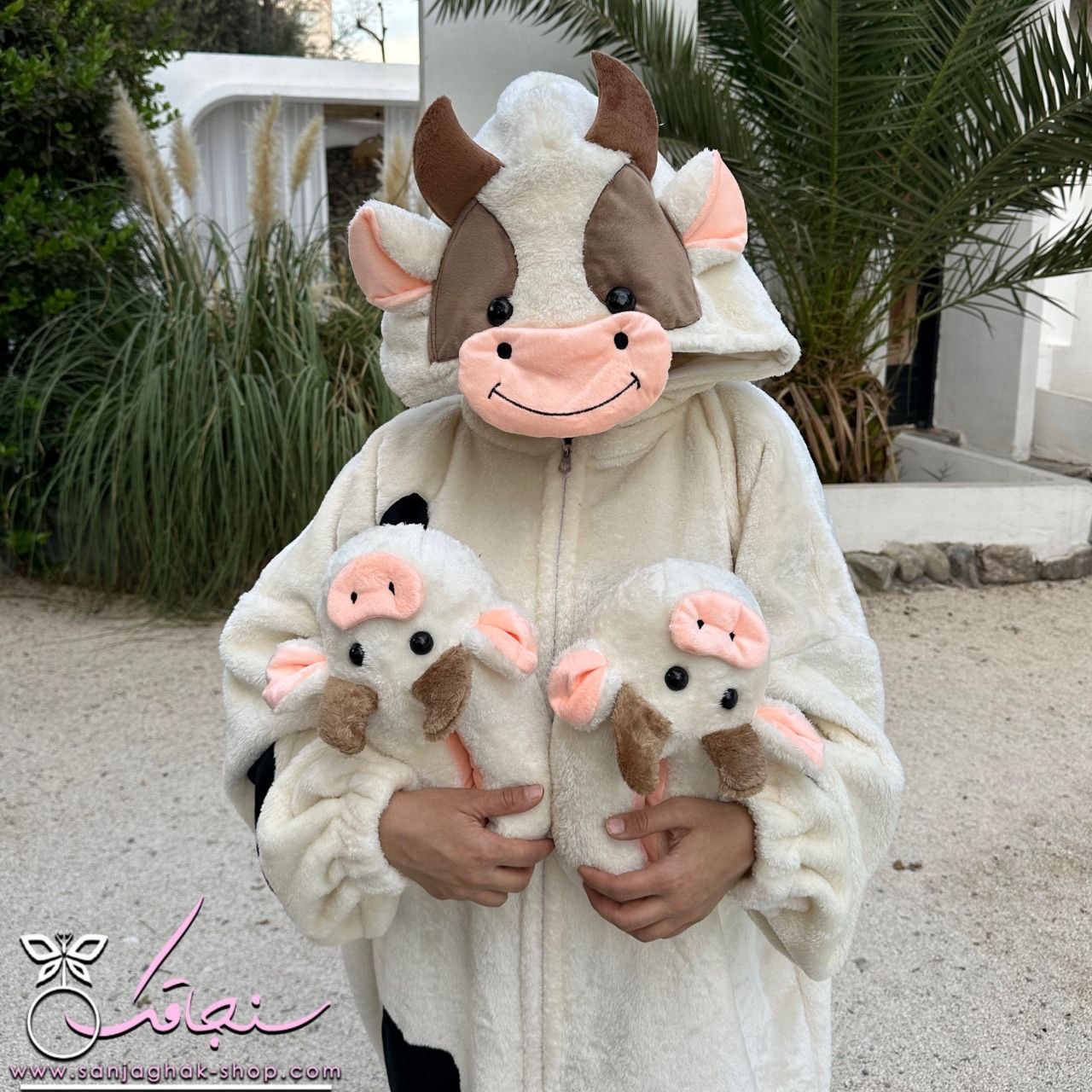 سرهمی طرح گاو سفید