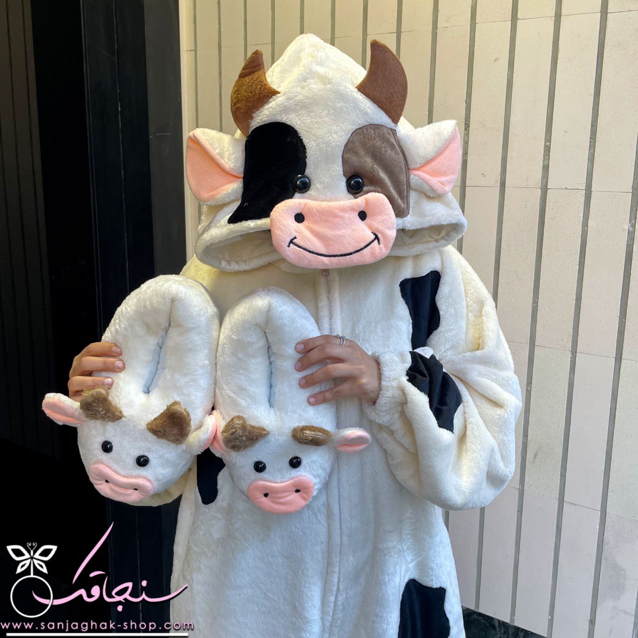 سرهمی طرح گاو (سفيدخال خالی)