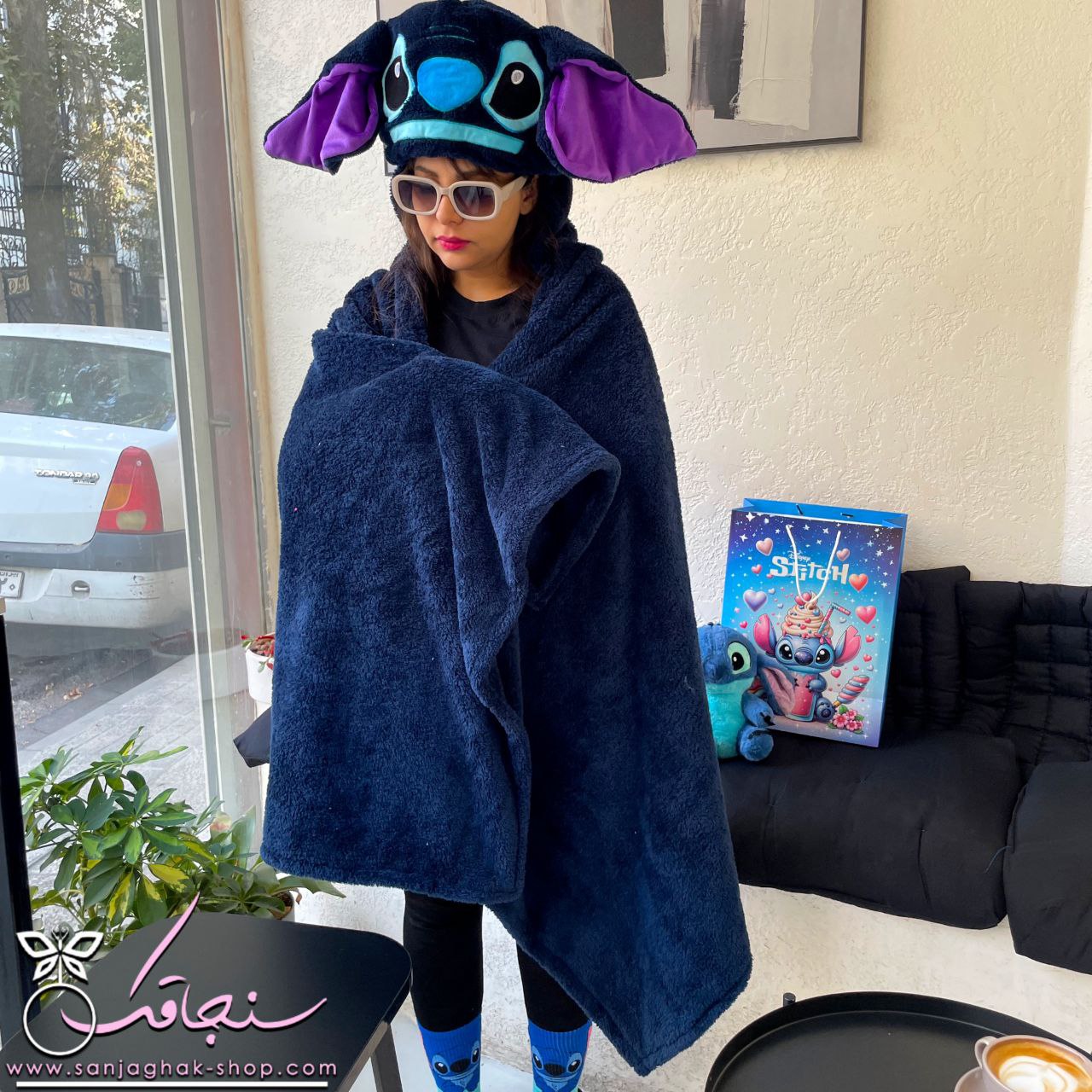 پكيج پتوكلاهدار stitch استيچ