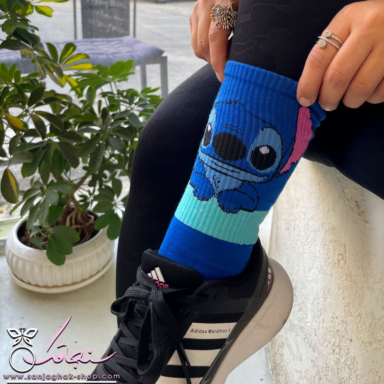 جوراب استيچ و آنجل