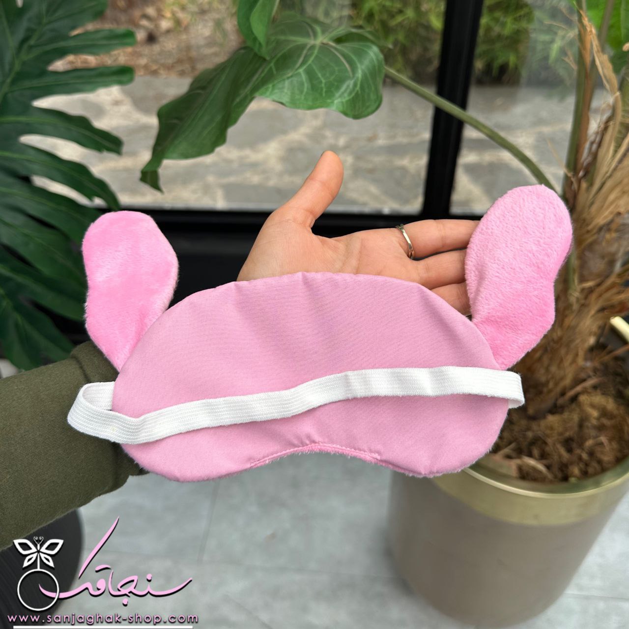 چشم‌بند اورجينال آنجل(استيچ صورتی)