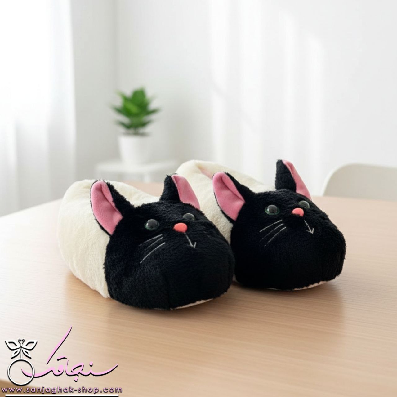 پتو سرهمی گربه اشرافی(مشكی)