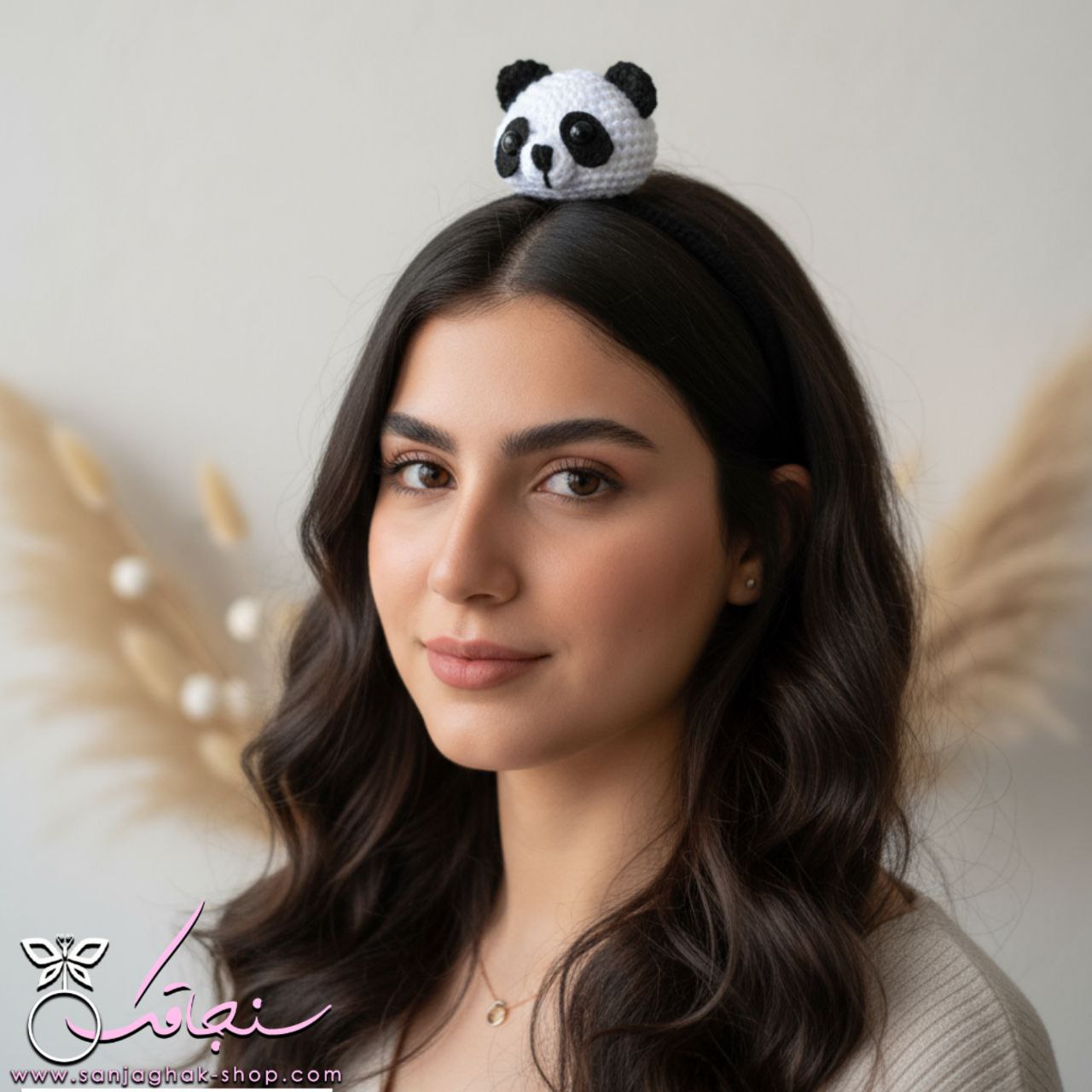 تل سر بافتنی پاندا