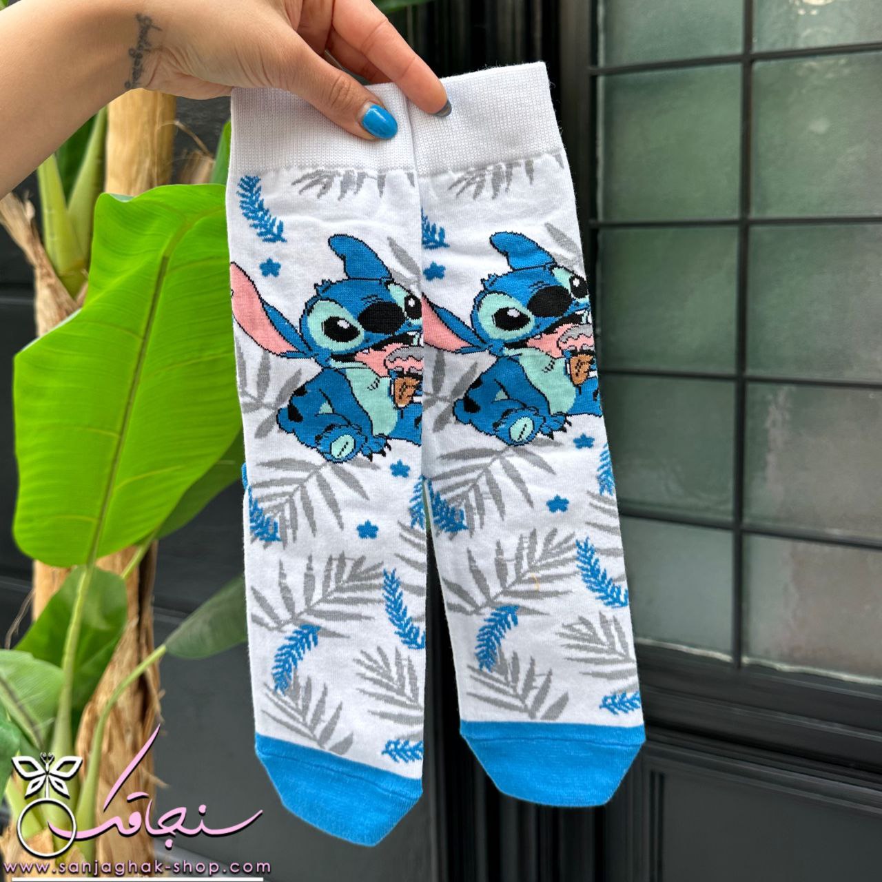 جوراب استيچ ساق بلند (شماره چهار)