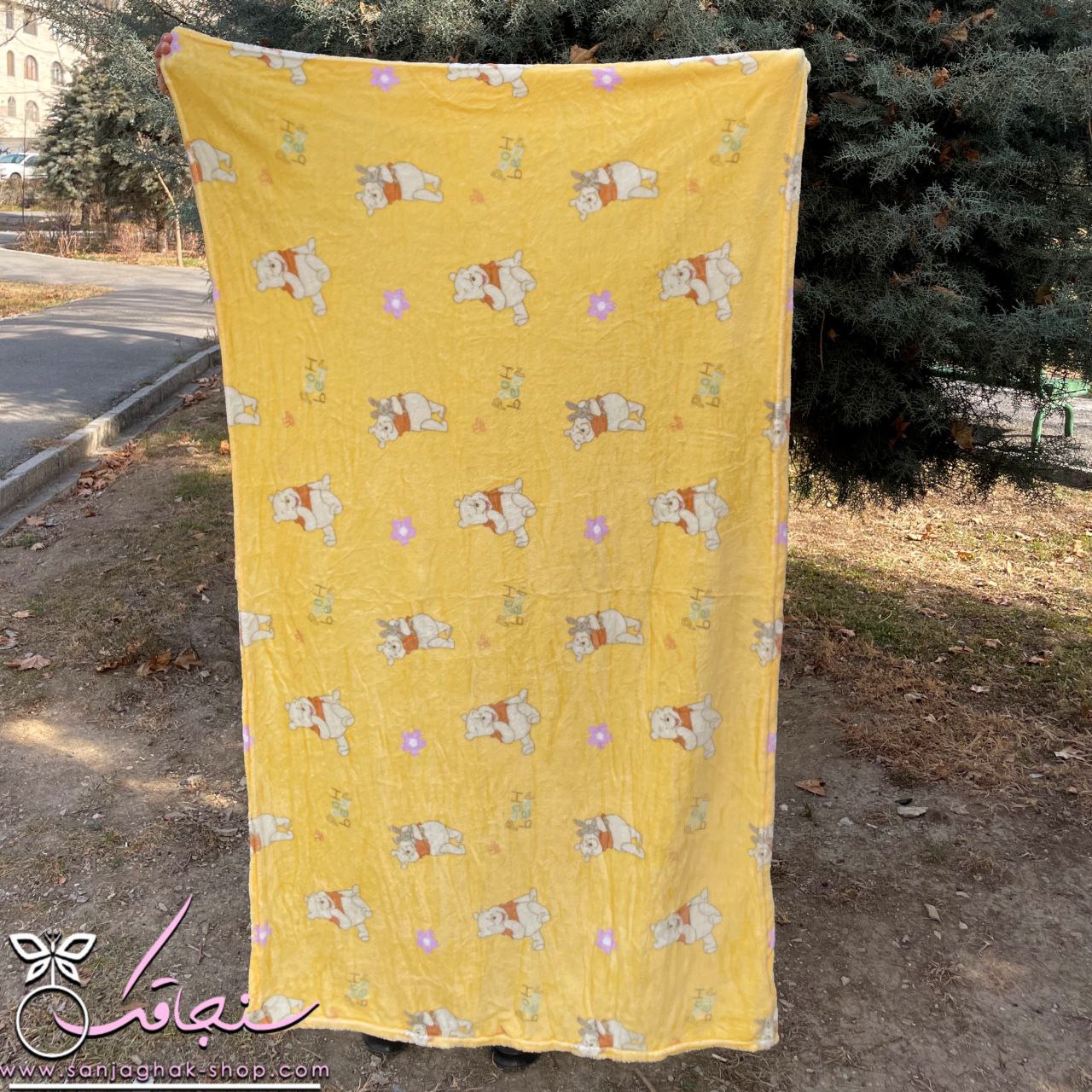 پتو بالشتی طرح پو وارداتی