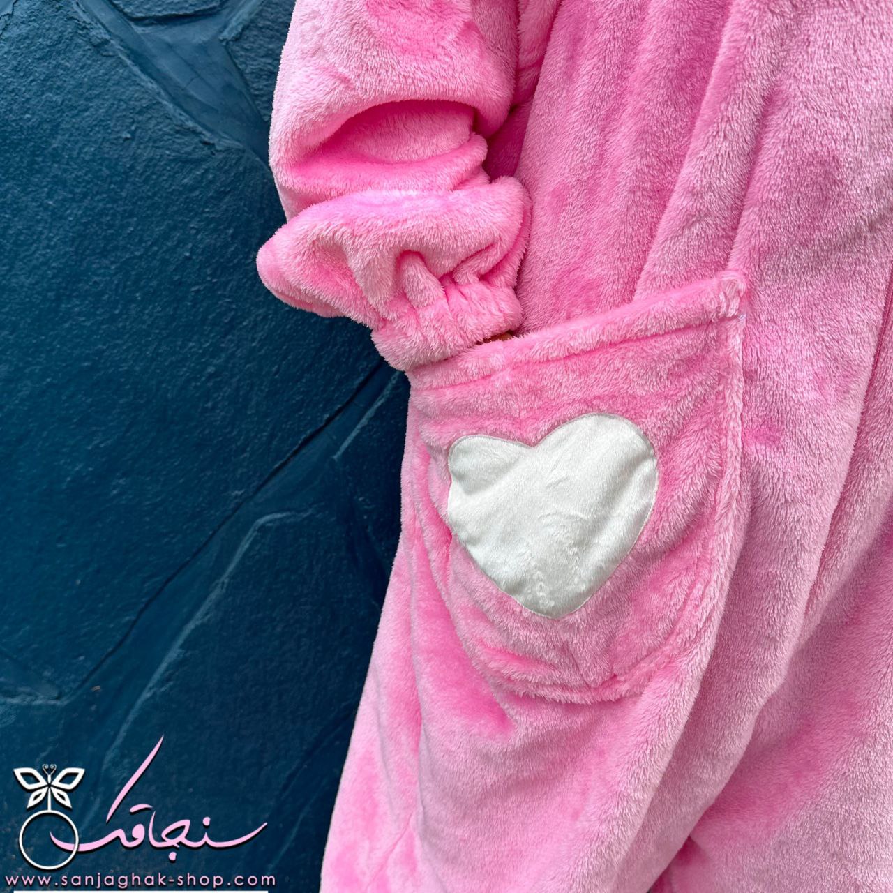 پتوسرهمی خرگوش دراز صورتی