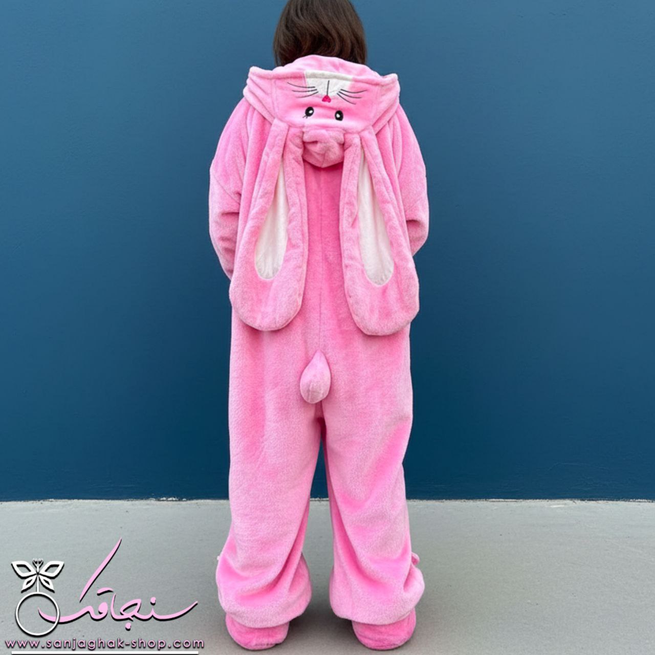 پتوسرهمی خرگوش دراز صورتی