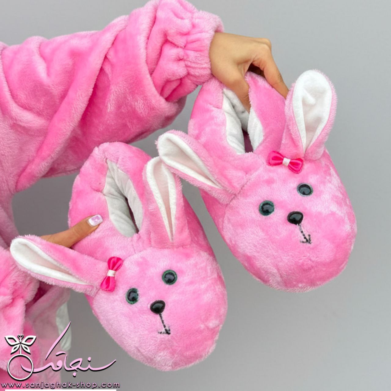 پتوسرهمی خرگوش دراز صورتی