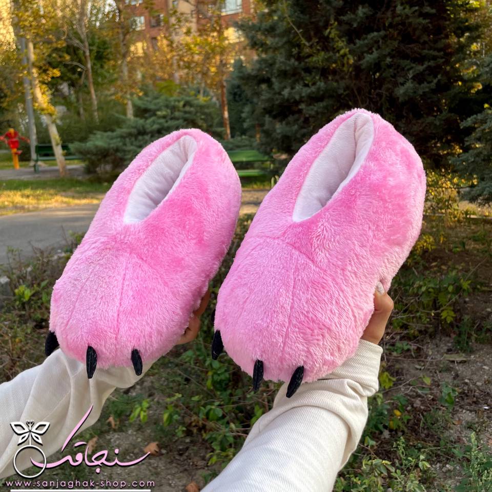 اسلیپر دایناسور صورتی