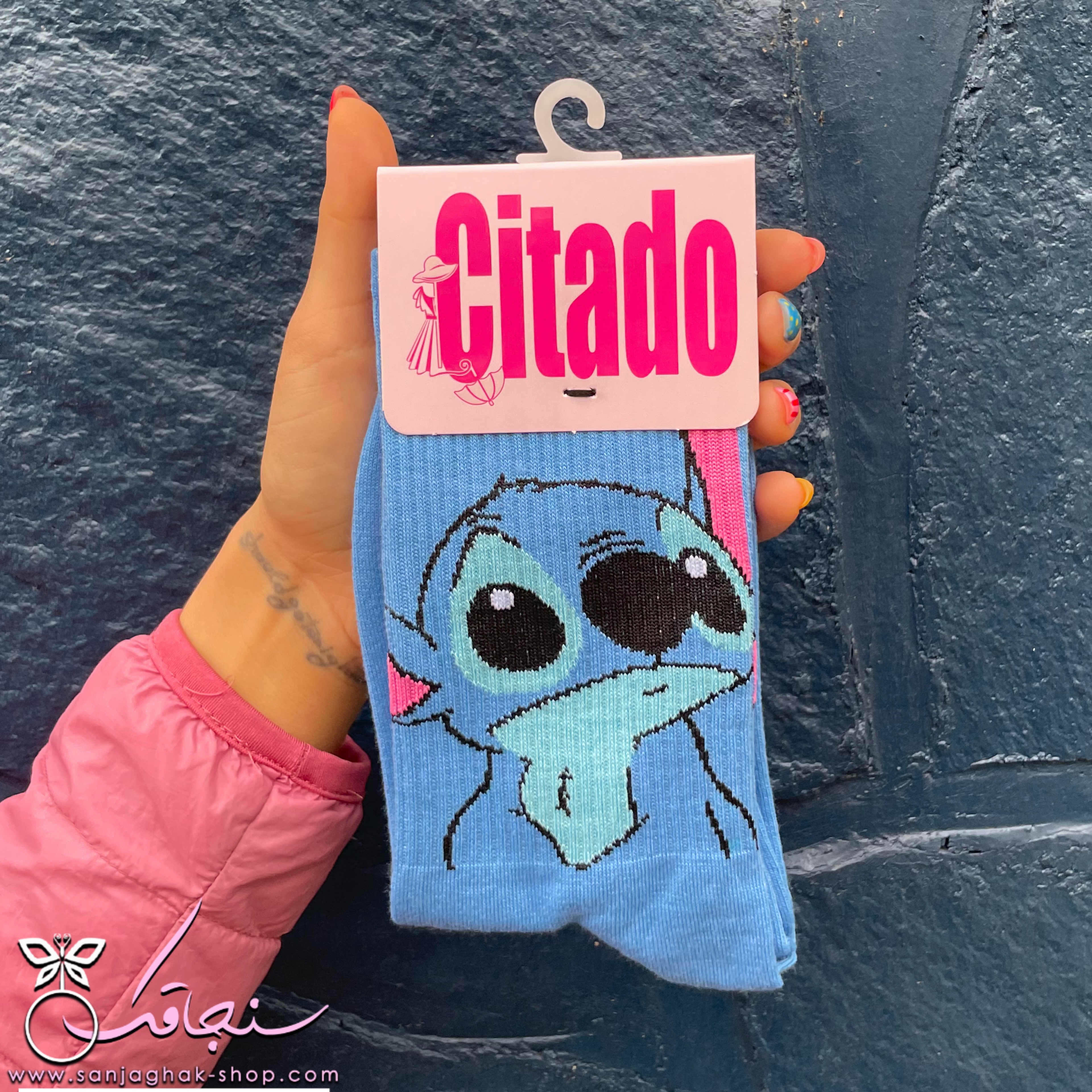 جوراب ساق بلند استيچ و آنجل ( ١ )