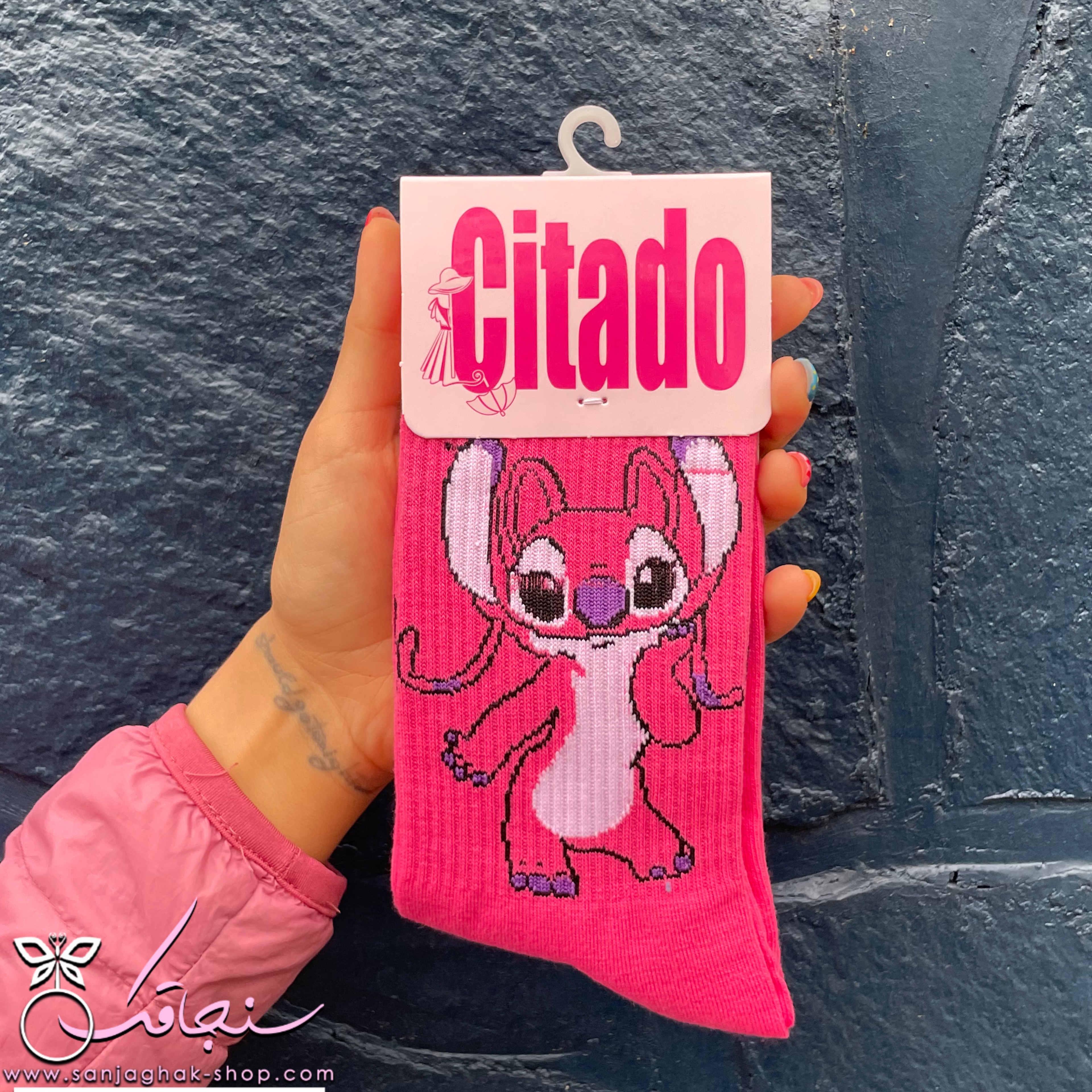 جوراب ساق بلند استيچ و آنجل ( ١ )
