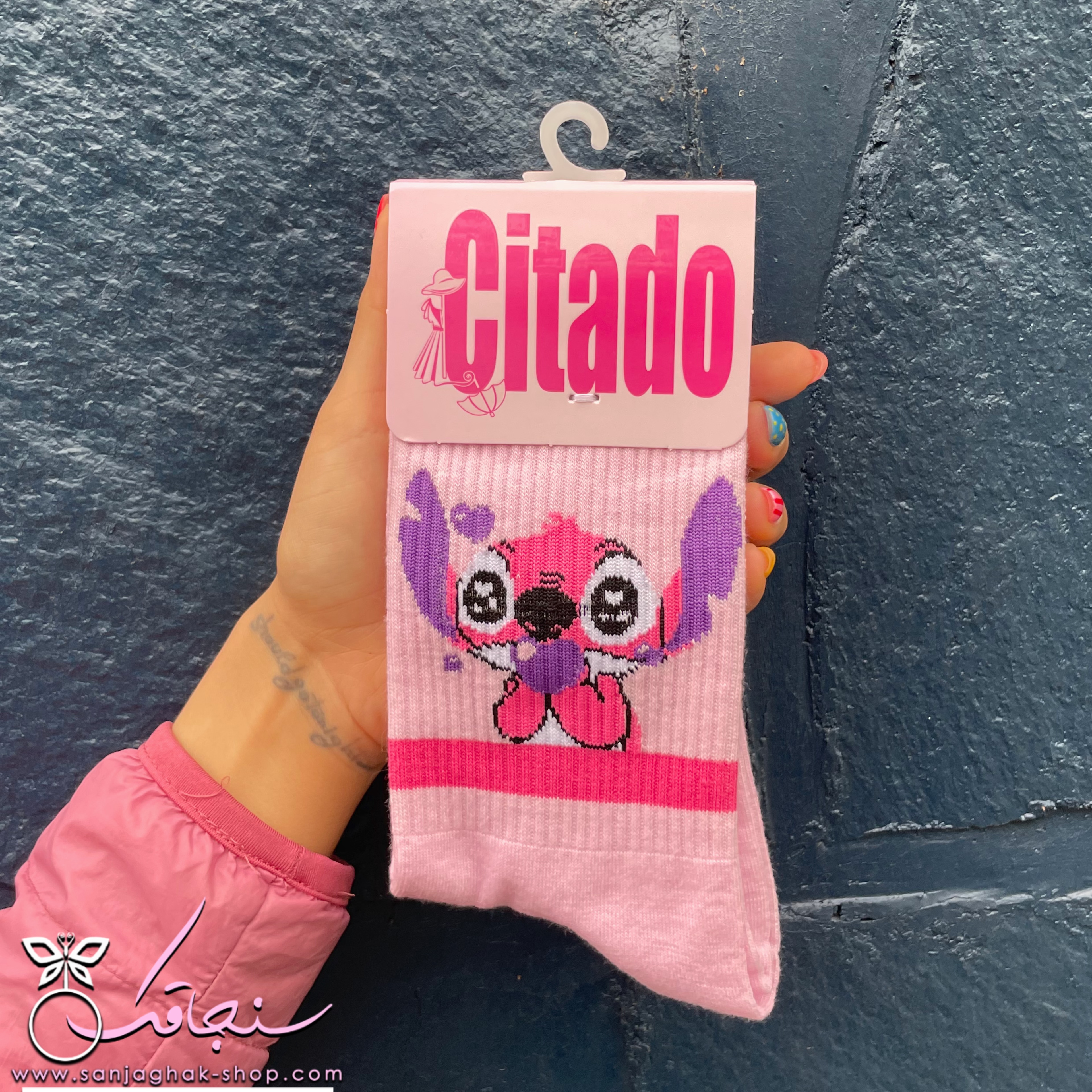 جوراب ساق بلند استيچ و آنجل ( ۳ )