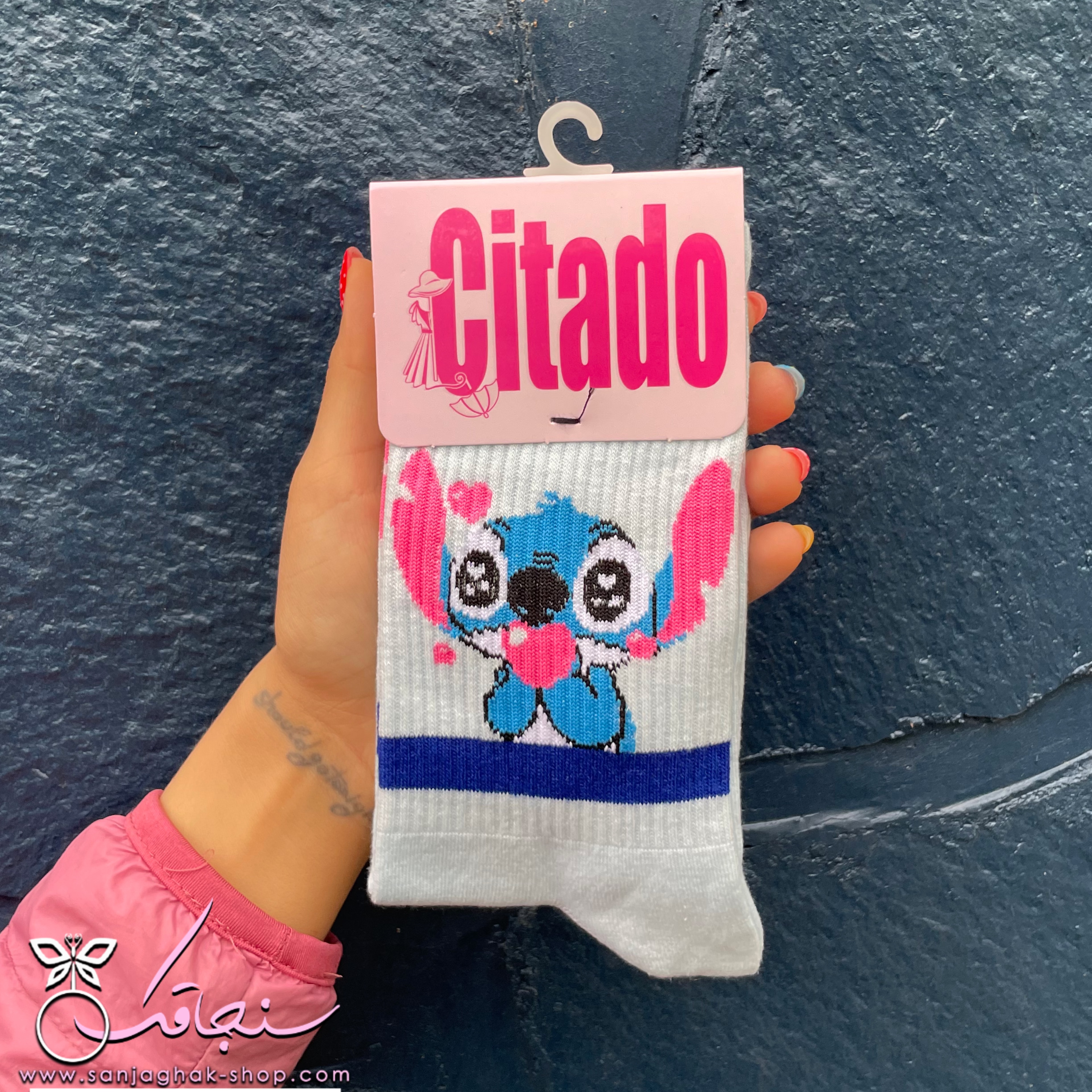جوراب ساق بلند استيچ و آنجل ( ۳ )