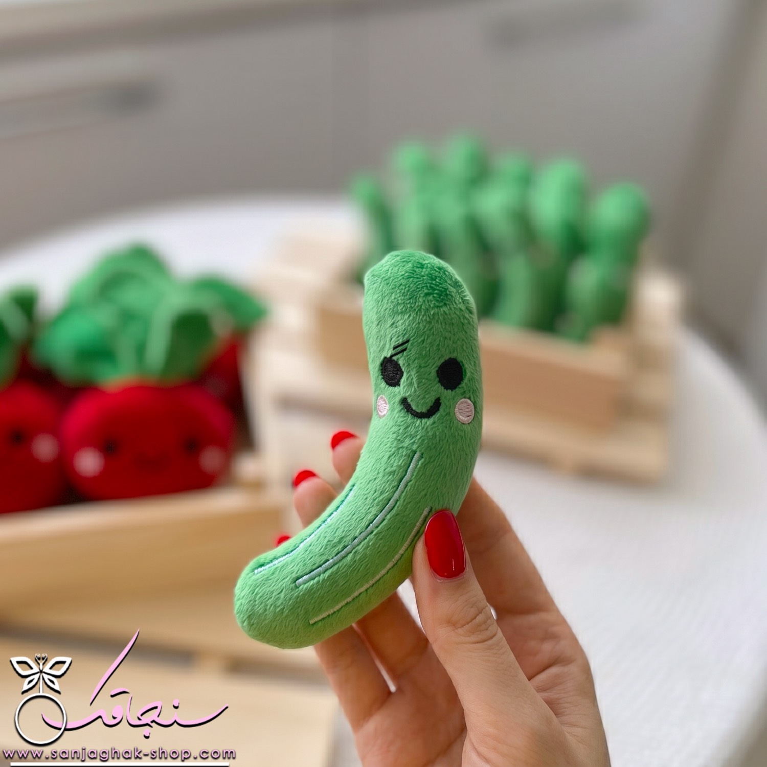 عروسک خيار پينترستی